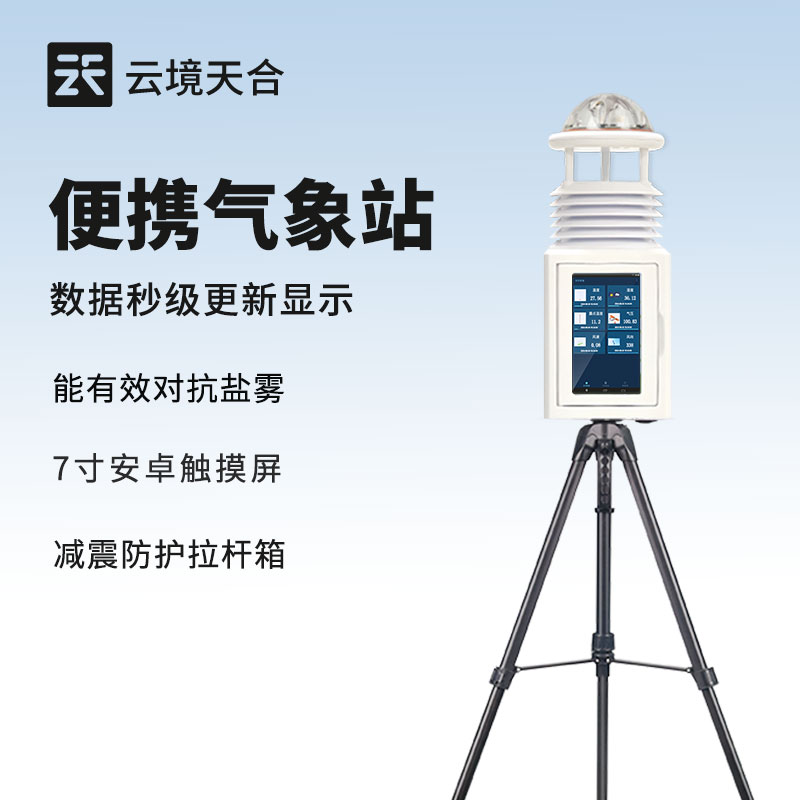 便攜式氣象站適合應急檢測