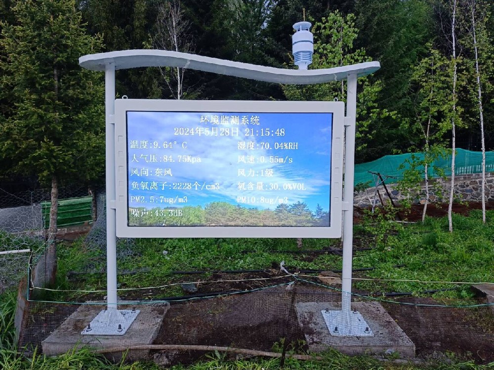 高智能負氧離子監(jiān)測站應用案例展示